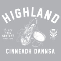 Highland Dance Clan - Womens Crop Crew Design