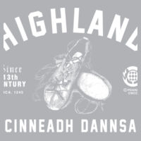 Highland Dance Clan - Mens Lowdown Singlet Design