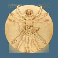 Da Vinci Scot - Mens Standard Crew  Design