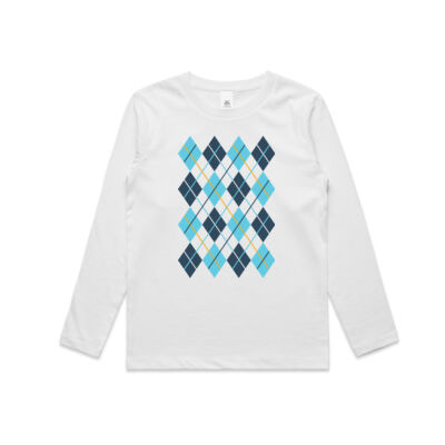 Diamonds - Kids Longsleeve Tee Thumbnail