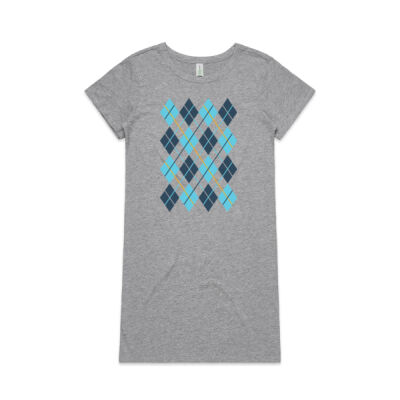 Diamonds - Womens Mika Organic Short Sleeved Dress Thumbnail