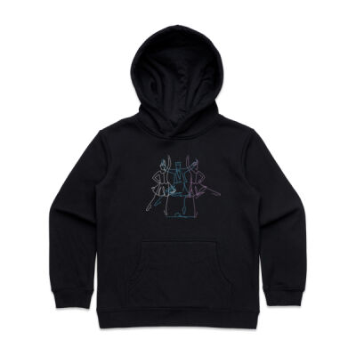 Linework - Kids Supply Hoodie Thumbnail