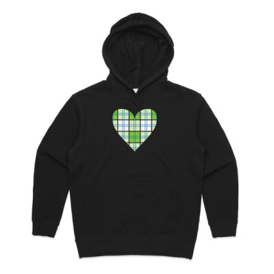 Tartan Heart - Womens Premium Hood Thumbnail