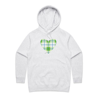 Tartan Heart - Womens Supply Hood Thumbnail